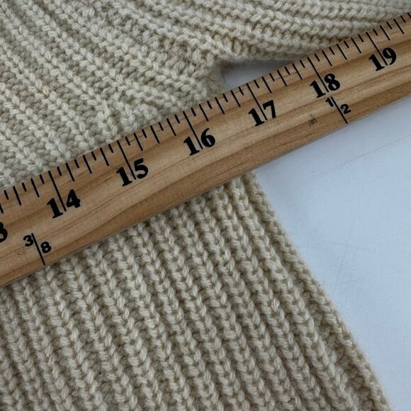 KINGS of Indigo Hisa Sweater Chunky Knit Recycled Wool Size Small - Picture 4 of 11